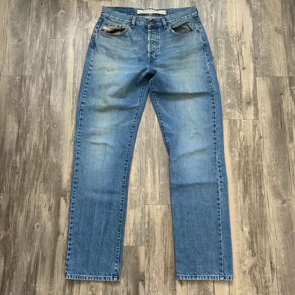 Vintage Diesel Cochise Western Wear Denim Jeans Size 34X34 - Picture 4 of 7